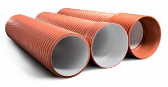 Tруба с раструбом 315/275 L=6000 мм SN10 ПП ИКАПЛАСТ