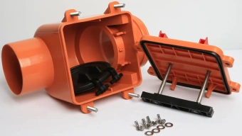 Обратный клапан для наружной канализации ПП 110 Татполимер