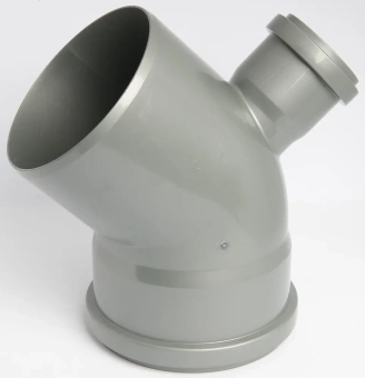 Спецотвод для внутренней канализации ПП 110x45 с выходом 50 мм (фронтальный (тыл)) Flextron