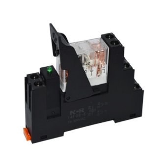 Реле промежуточное на DIN рейку, 12V DC в сборе
