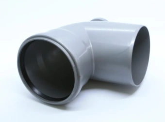 Спецотвод для внутренней канализации ПП 110x87 с выходом 50 мм (фронтальный (тыл)) Flextron