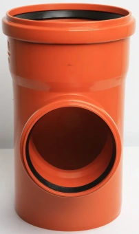 Тройник для наружной канализации ПП 160x110/87* Flextron