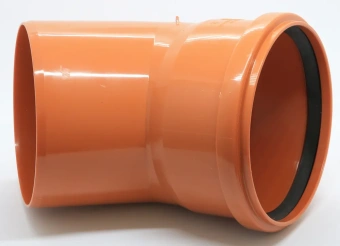 Отвод для наружной канализации ПП 160/45* Flextron