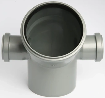 Спецотвод для внутренней канализации ПП 110/45* с выходами 50 мм (левый + правый) Flextron