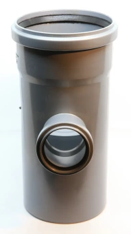 Крестовина одноплоскостная для внутренней канализации ПП 110x110x50/87* Flextron