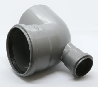 Спецотвод для внутренней канализации ПП 110/87* с выходом 50 мм (прямой (вверх)) Flextron