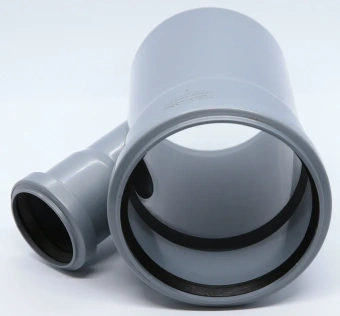 Тройник для внутренней канализации ПП 110x50/45* Flextron