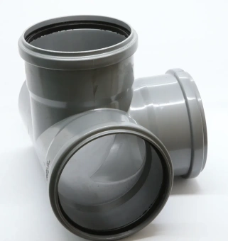 Крестовина двухплоскостная для внутренней канализации ПП 110x110x110/87* Flextron