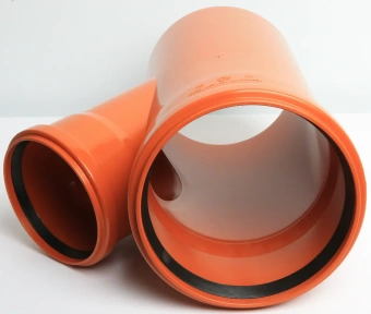 Тройник для наружной канализации ПП 160x110/45* Flextron