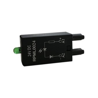 Реле промежуточное на DIN рейку, 12V DC в сборе