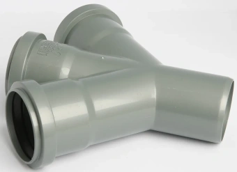 Крестовина одноплоскостная для внутренней канализации ПП 50x50х50/45* Flextron