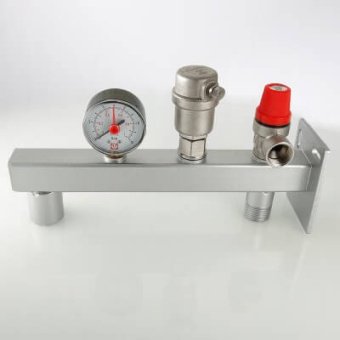 Группа безопасности котла с креплением для расширительного бака Valtec