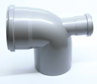 Спецотвод для внутренней канализации ПП 110x87 с выходом 50 мм (фронтальный (тыл)) Flextron