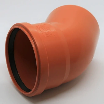 Отвод для наружной канализации ПП 110/45* Flextron