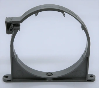 Хомут (клипса) с креплением для внутренней канализации ПП 110 мм Flextron