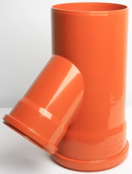 Тройник для наружной канализации ПП 160x110/45* Flextron