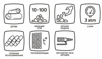 Твердотопливный котел Zota Тополь-М 20