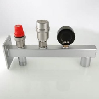 Группа безопасности котла с креплением для расширительного бака Valtec
