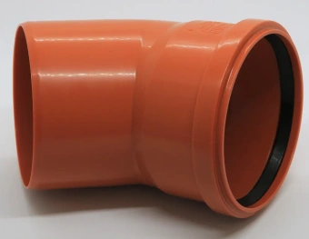 Отвод для наружной канализации ПП 110/45* Flextron