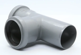 Тройник для внутренней канализации ПП 50x50/87* Flextron