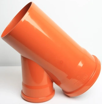 Тройник для наружной канализации ПП 160x110/45* Flextron