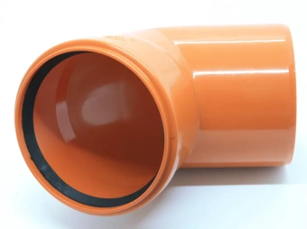Отвод для наружной канализации ПП 110/67* Flextron