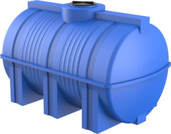 Горизонтальная емкость для воды Polimer Group G 3000