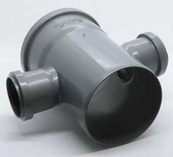 Крестовина одноплоскостная для внутренней канализации ПП 110x50х50/87* Flextron