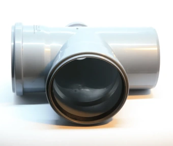 Крестовина одноплоскостная для внутренней канализации ПП 110x110x50/87* Flextron