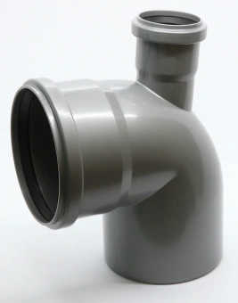 Спецотвод для внутренней канализации ПП 110/87* с выходом 50 мм (прямой (вверх)) Flextron