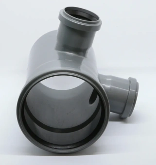 Крестовина двухплоскостная для внутренней канализации ПП 110x50x50/87* Flextron