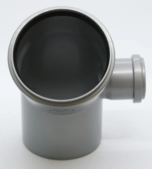 Спецотвод для внутренней канализации ПП 110/45* с выходом 50 мм (правый) Flextron