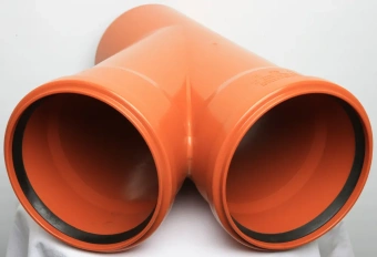 Тройник для наружной канализации ПП 160x160/45* Flextron