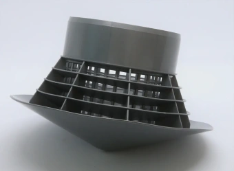 Зонт вентиляционный (дефлектор / колпак вытяжной) для внутренней канализации 110 мм Flextron