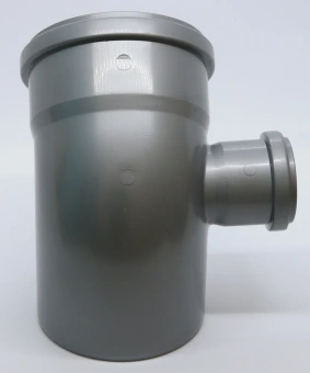 Спецотвод для внутренней канализации ПП 110/45* с выходом 50 мм (левый) Flextron