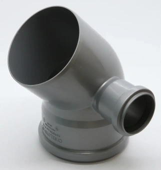 Спецотвод для внутренней канализации ПП 110/45* с выходом 50 мм (левый) Flextron