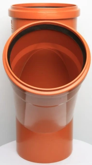 Тройник для наружной канализации ПП 160x160/45* Flextron