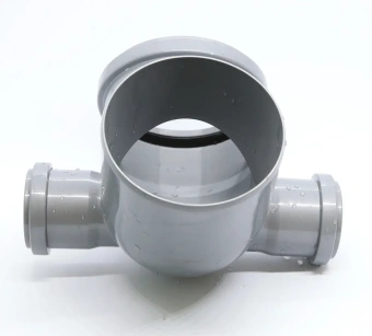 Спецотвод для внутренней канализации ПП 110/87* с выходами 50 мм (левый + правый) Flextron