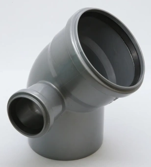 Спецотвод для внутренней канализации ПП 110/45* с выходом 50 мм (левый) Flextron