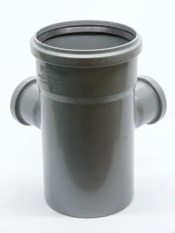 Крестовина двухплоскостная для внутренней канализации ПП 110x50x50/87* Flextron