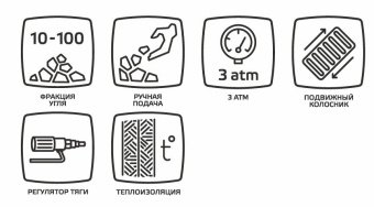 Угольный котел Zota Carbon 15