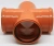 Крестовина для наружной канализации ПП 110x110x110/87* Flextron